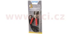 prodloužený kabel s klipy typu "krokodýl", OXFORD - Anglie (konektor standard, délka kabelu 0,5 m)