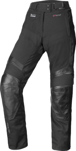 BÜSE Ferno textilní/ kožené kalhoty dámské černá - Barva: černá, Velikost: 44