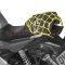 pružná zavazadlová síť pro motocykly, OXFORD - Anglie (27 x 25 cm, žlutá fluo/reflexní)