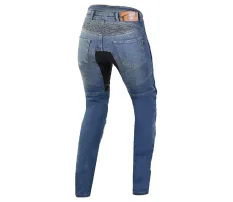 Dámské džíny na moto Trilobite 661 Parado skinny fit blue level 2 (Prodloužené)