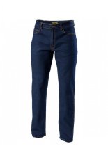 Pánské textilní kevlar moto kalhoty SPARK DENIM, modré