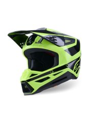 Přilba S-M3 HEAT, ALPINESTARS (žlutá fluo/černá) 2026