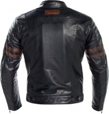 Moto bunda RICHA CURTISS tmavě zelená - nadměrná velikost