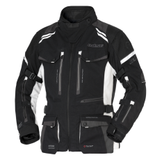 BÜSE Highland III textilní bunda dámská černá / světle šedá