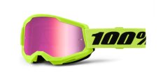 STRATA 2 JUNIOR, neon Žluté, růžové plexi