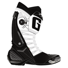 GAERNE GP1 LS Racingstiefel černá / bílá