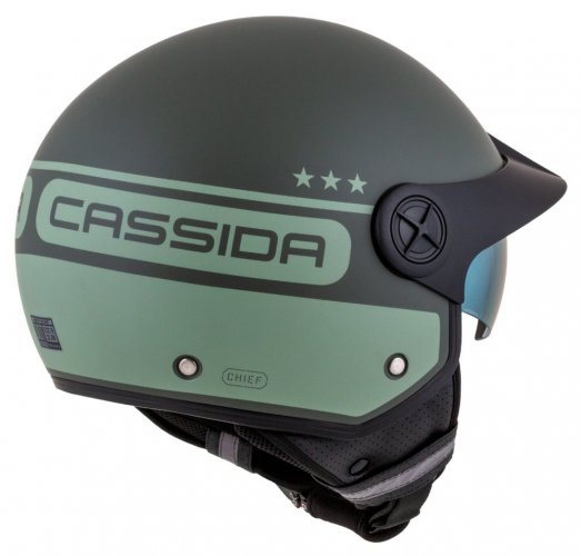 přilba Handy Plus Chief, CASSIDA (zelená matná/tmavě zelená) 2023