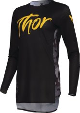 Dres cross enduro dámský THOR SPORTMODE Shadow černo/šedé