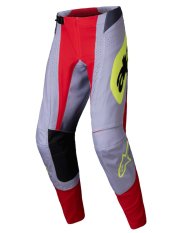 kalhoty TECHSTAR MELT, ALPINESTARS (červená/šedá) 2025