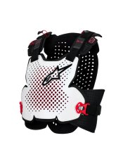 chránič hrudi A-4 PLASMA, ALPINESTARS (černá/červená/bílá) 2026