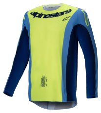 dres TECHSTAR MELT, ALPINESTARS (žlutá fluo/modrá) 2025