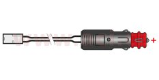 kabel se zásuvkou 12V pro nabíječky Maximiser a Oximiser, OXFORD - Anglie (délka kabelu 3 m)