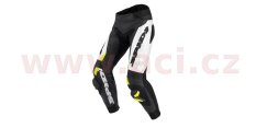 kalhoty RR PRO WARRIOR, SPIDI (černé/bílé/žluté fluo)