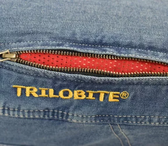 Dámské kevlarové džíny na moto Trilobite 661 Parado slim fit blue level 2