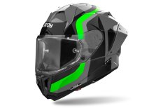 přilba GP800 Competition, AIROH (fluo zelená/lesklá) 2025