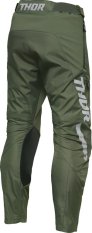 Cross enduro kalhoty Terrain In-the-Boot - zelené