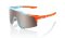 sluneční brýle SPEEDCRAFT Soft Tact Two Tone, 100% - USA (HIPER stříbrné sklo)