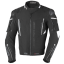 BÜSE Rocca textilní bunda černá / bílá - Barva: černá / bílá, Velikost: 46