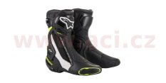 boty SMX PLUS 2020, ALPINESTARS (černá/bílá/ žlutá fluo)