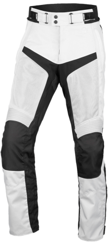 BÜSE Santerno textilní kalhoty pánské weiß / grau - Barva: weiß / grau, Velikost: 3XL