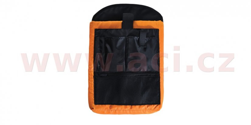 vodotěsný batoh AQUA EVO, OXFORD (černá/oranžová, objem 22 l)
