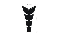 Tankpad PUIG 9304U LEATHER šedá