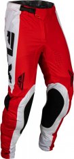kalhoty LITE, FLY RACING - USA 2024 (červená/bílá/černá)