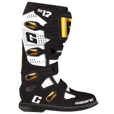 GAERNE SG12 Crossstiefel 2025 černá / bílá