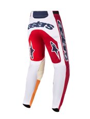 Kalhoty RACER PORTL, ALPINESTARS (červená/oranžová/světle šedá) 2026