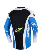 dres TECHSTAR KNIF, ALPINESTARS (modrá/černá/žlutá fluo) 2026