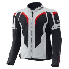 Pánská sportovní letní moto bunda Held ZELDA šedá/červená/černá