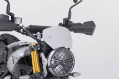 Čelní sklo Triumph Scrambler 400 X (23-) - stříbrné