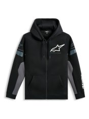 mikina ESEMEX HOODIE, ALPINESTARS (černá/šedá)