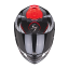 Moto přilba SCORPION EXO-1400 EVO CARBON AIR ARANEA černo/neonově červená