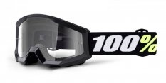 brýle Strata MINI Gron Black, 100% dětské (čiré plexi)