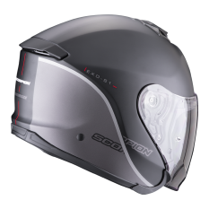Moto přilba SCORPION EXO-S1 ESSENCE matná černo/stříbrná