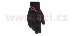 rukavice S MAX DRYSTAR 2020, ALPINESTARS (černá/červená fluo)