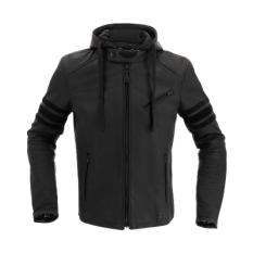 Moto bunda RICHA TOULON BLACK EDITION černá kožená