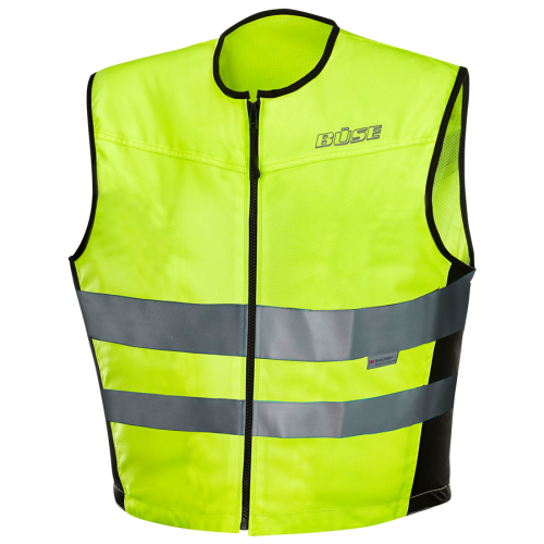 BÜSE bezpečnostní vesta high-visibility žlutá - Barva: žlutá, Velikost: 5XL