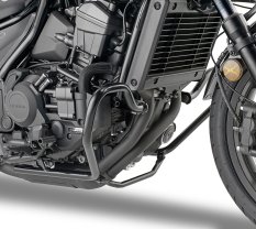 TN1194 padací rámy spodní Honda CMX 1100 Rebel (21-24), černé lakované, lze i pro verzi s DCT-  LEHCE POŠKOZENÉ