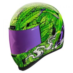 PŘILBA ICON RITE MIND GLOW ZELENÁ