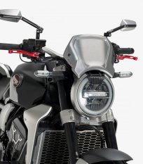 Plexi štít PUIG 9803P FRONTAL PLATE stříbrná