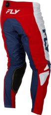 Kalhoty KINETIC, FLY RACING - USA 2026 (červená/bílá/modrá)