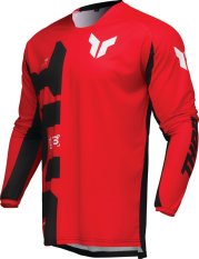 Dres cross enduro THOR  LAUNCHMODE Forge červeno/černé