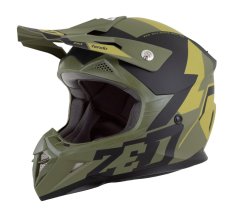 přilba X1.9D TENDO, ZED, dětská (tmavě zelená/světle zelená) 2025