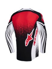dres TECHSTAR NOMUR, ALPINESTARS (černá/bílá/červená) 2026