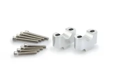 Zvýšení řidítek PUIG 3741P stříbrná height 30mm, d 29mm