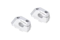Variabilní zvýšení řídítek 22 mm s možností posunutí BMW F 750 GS (17-)/F 800 GS (23-) - stříbrné