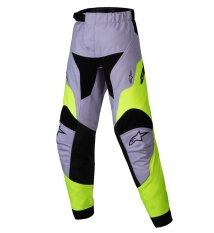 kalhoty RACER VEIL KIDS, ALPINESTARS, dětské (šedá/žlutá fluo) 2025