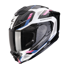 Moto přilba SCORPION EXO-1500 AIR SLEEK bílo/černo/růžová